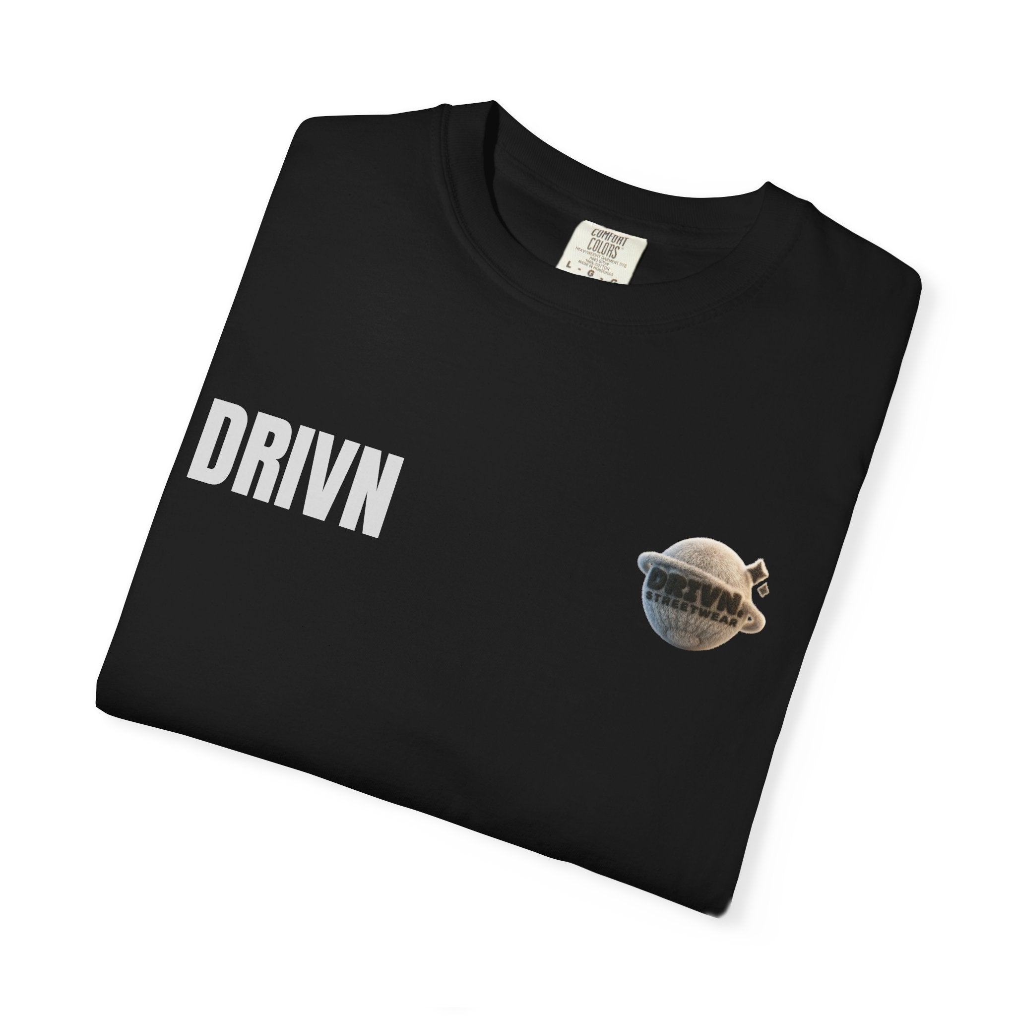 Faith Over Fear T-Shirt — 'DRIVN' Graphic Unisex Garment-Dyed Tee