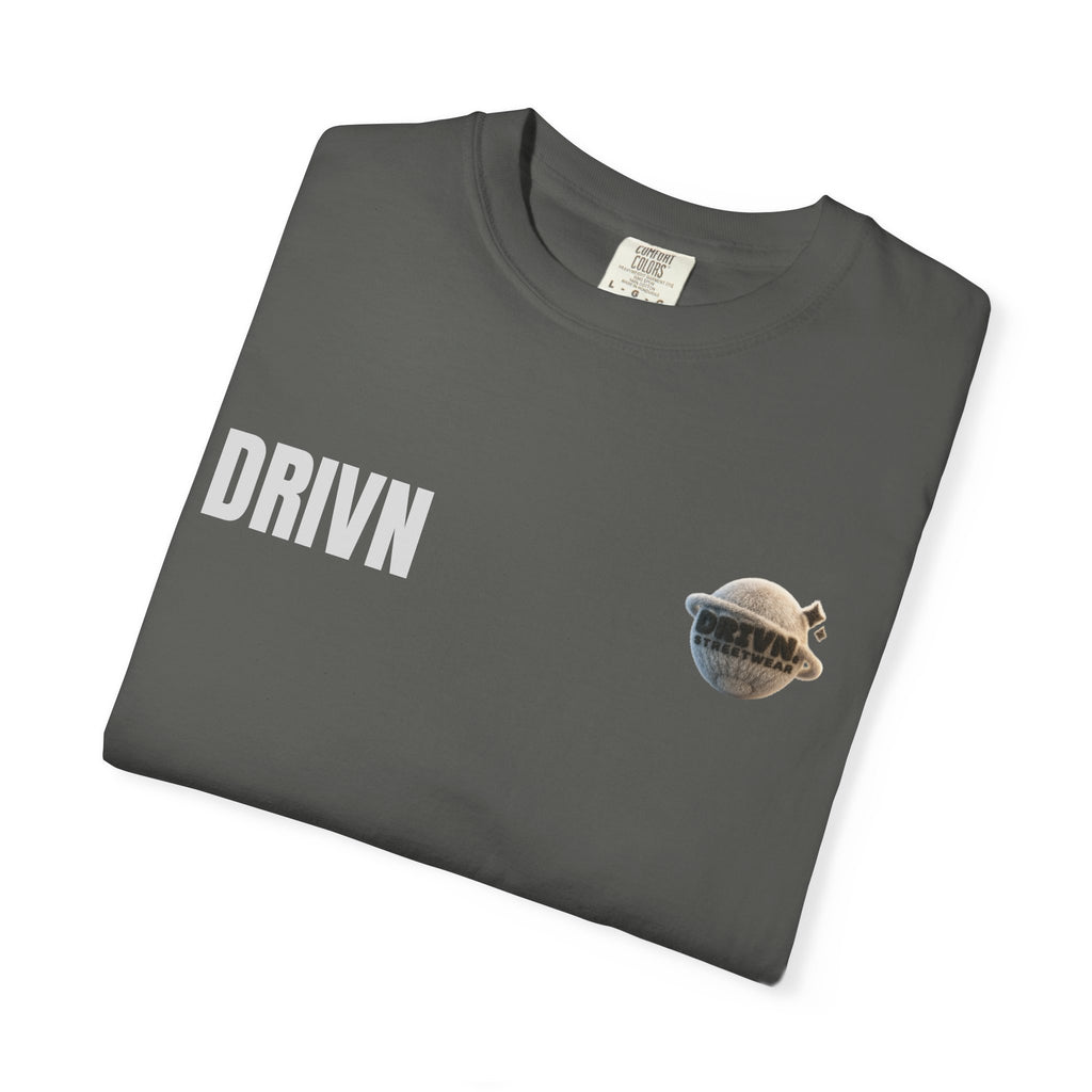 Faith Over Fear T-Shirt — 'DRIVN' Graphic Unisex Garment-Dyed Tee