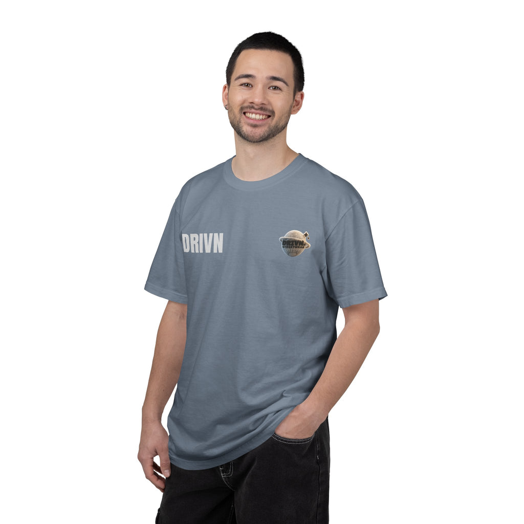 Faith Over Fear T-Shirt — 'DRIVN' Graphic Unisex Garment-Dyed Tee