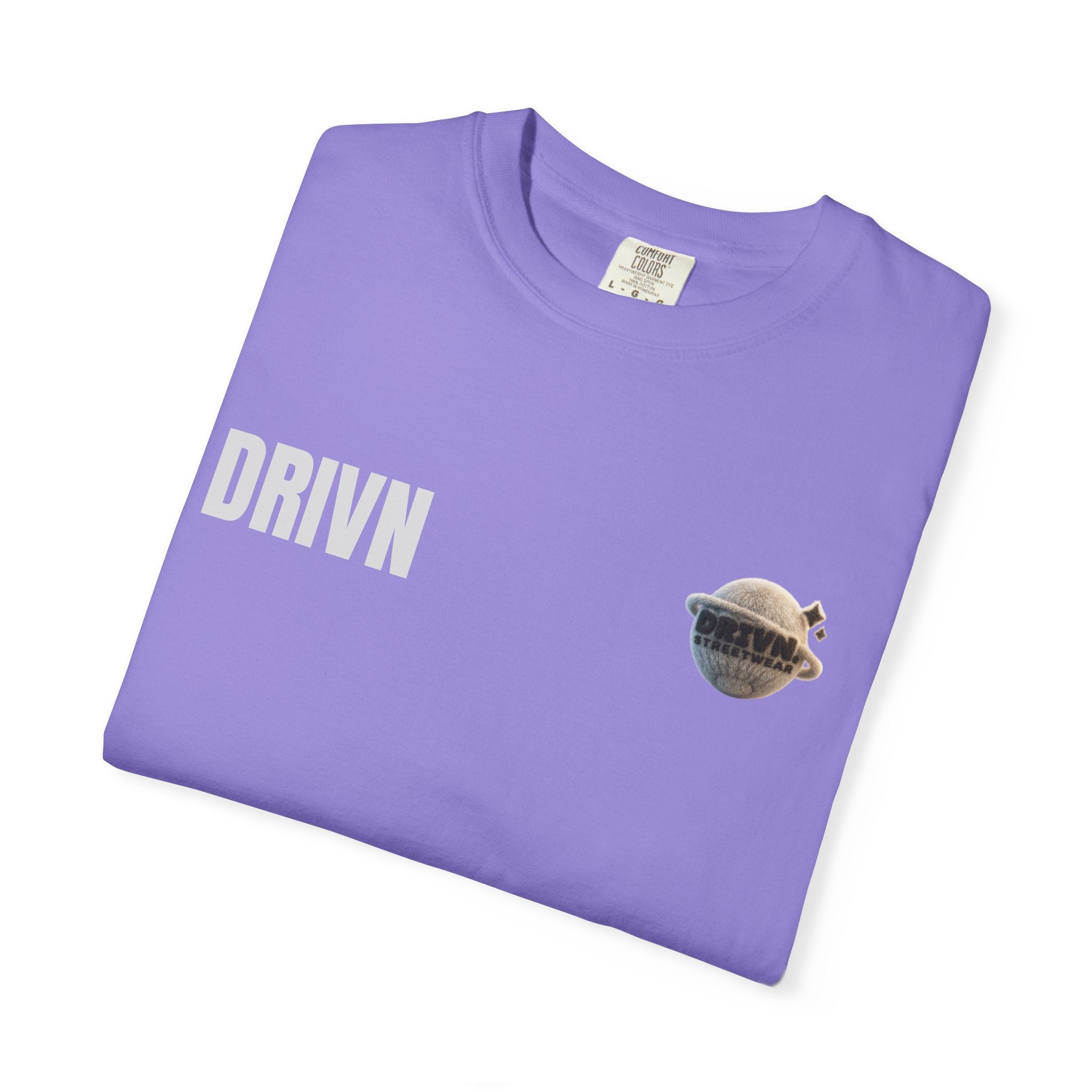 Faith Over Fear T-Shirt — 'DRIVN' Graphic Unisex Garment-Dyed Tee