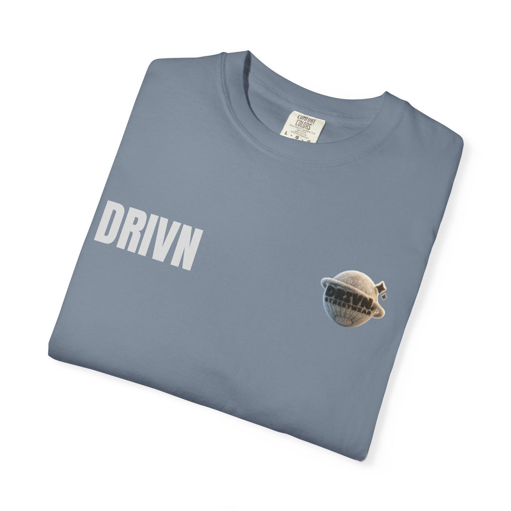 Faith Over Fear T-Shirt — 'DRIVN' Graphic Unisex Garment-Dyed Tee