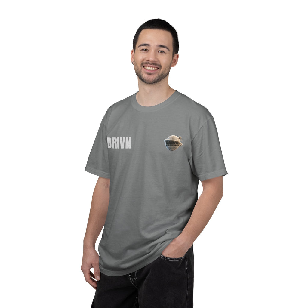 Faith Over Fear T-Shirt — 'DRIVN' Graphic Unisex Garment-Dyed Tee