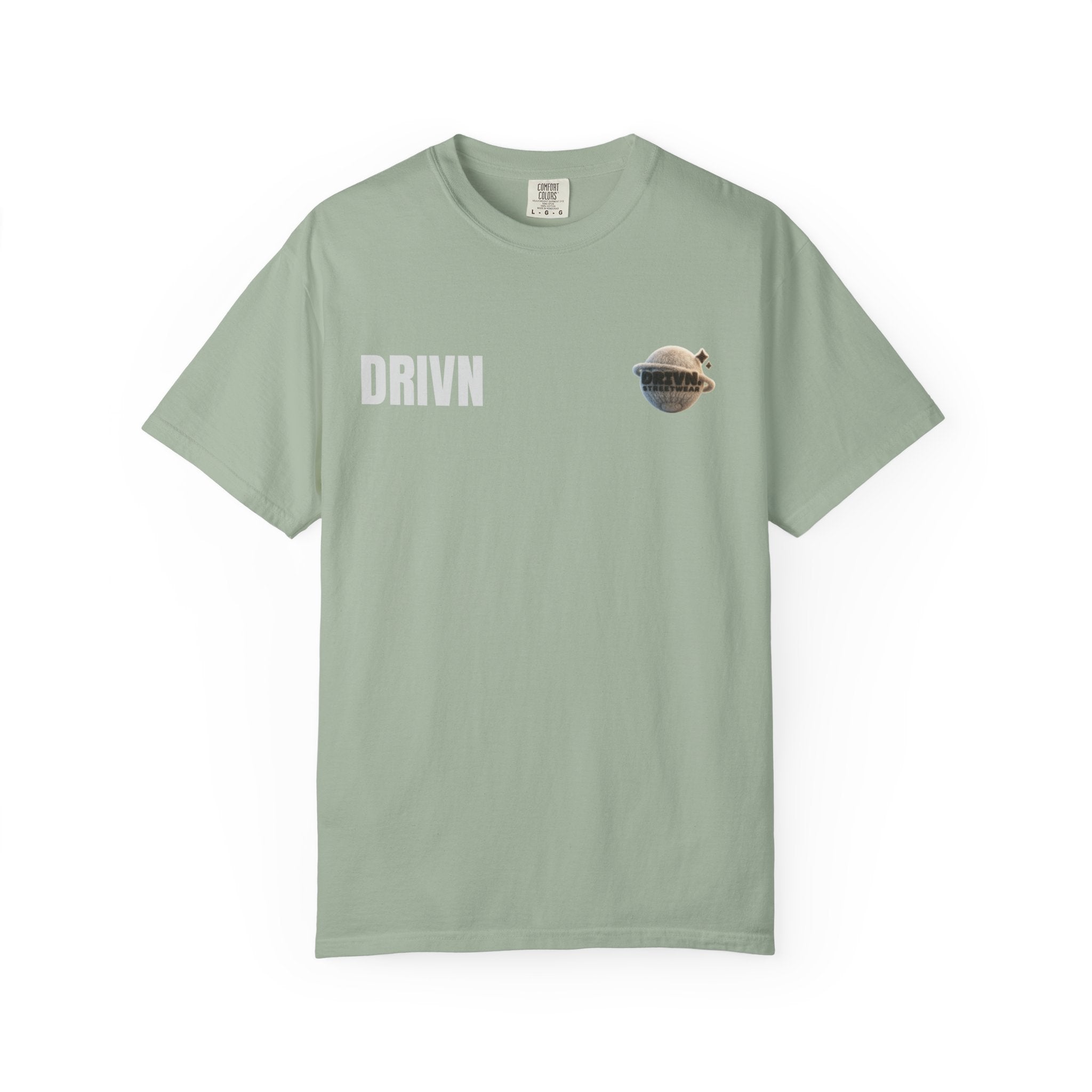 Faith Over Fear T-Shirt — 'DRIVN' Graphic Unisex Garment-Dyed Tee