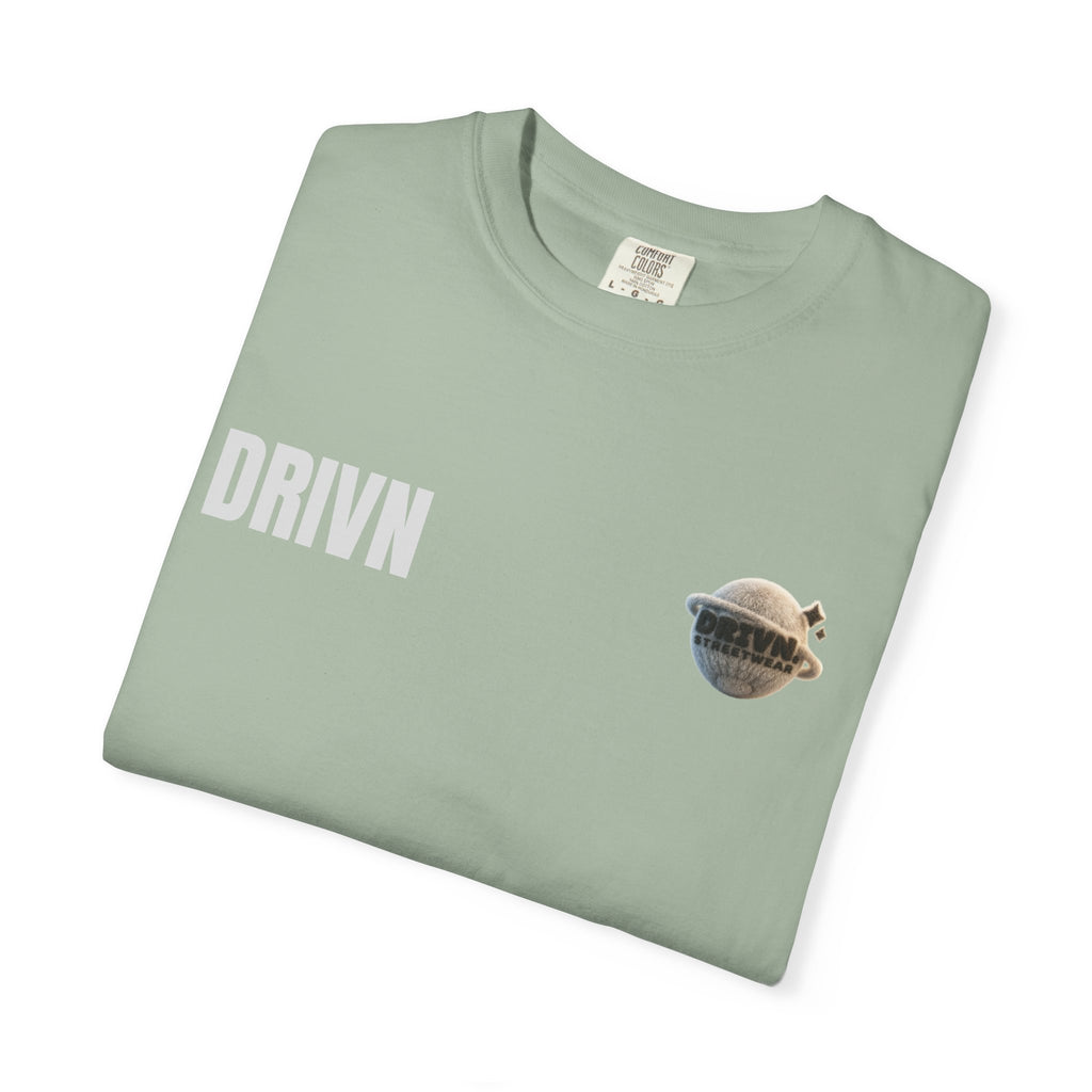 Faith Over Fear T-Shirt — 'DRIVN' Graphic Unisex Garment-Dyed Tee