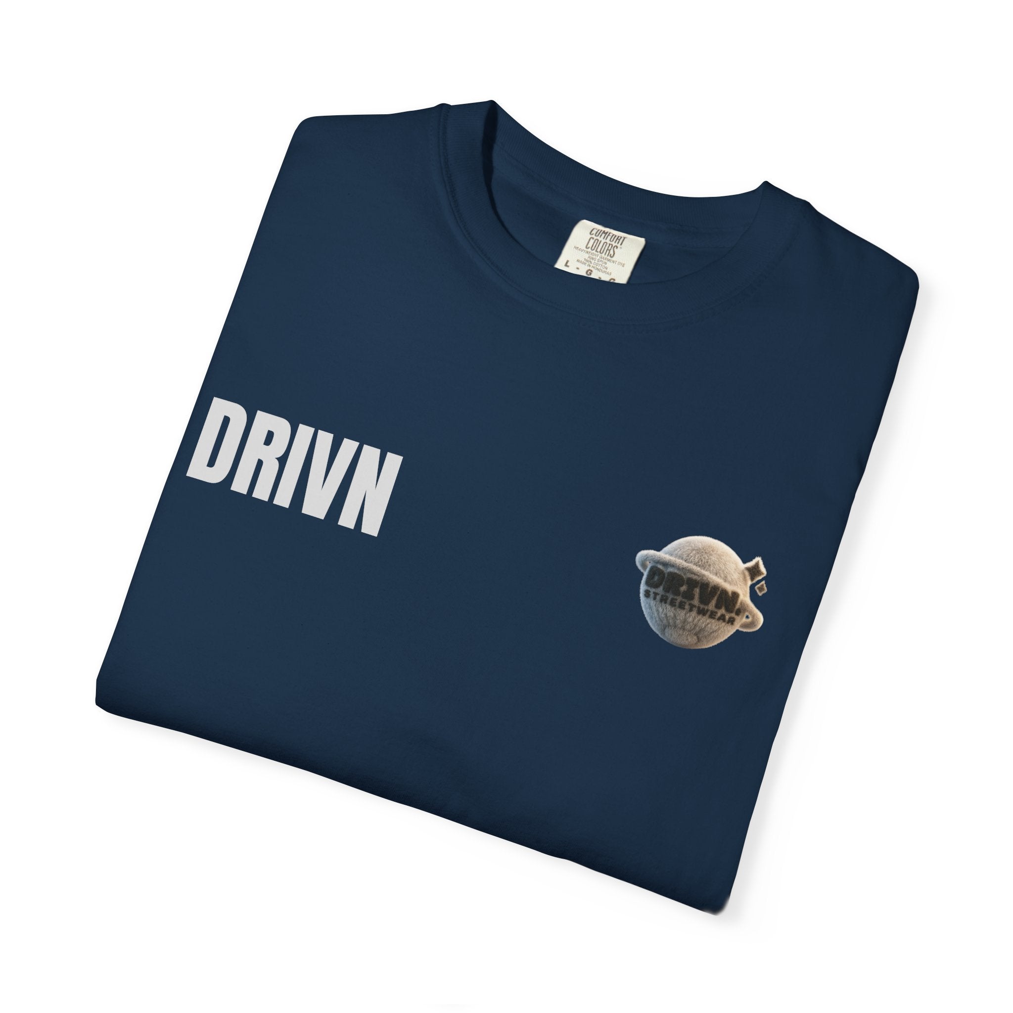 Faith Over Fear T-Shirt — 'DRIVN' Graphic Unisex Garment-Dyed Tee