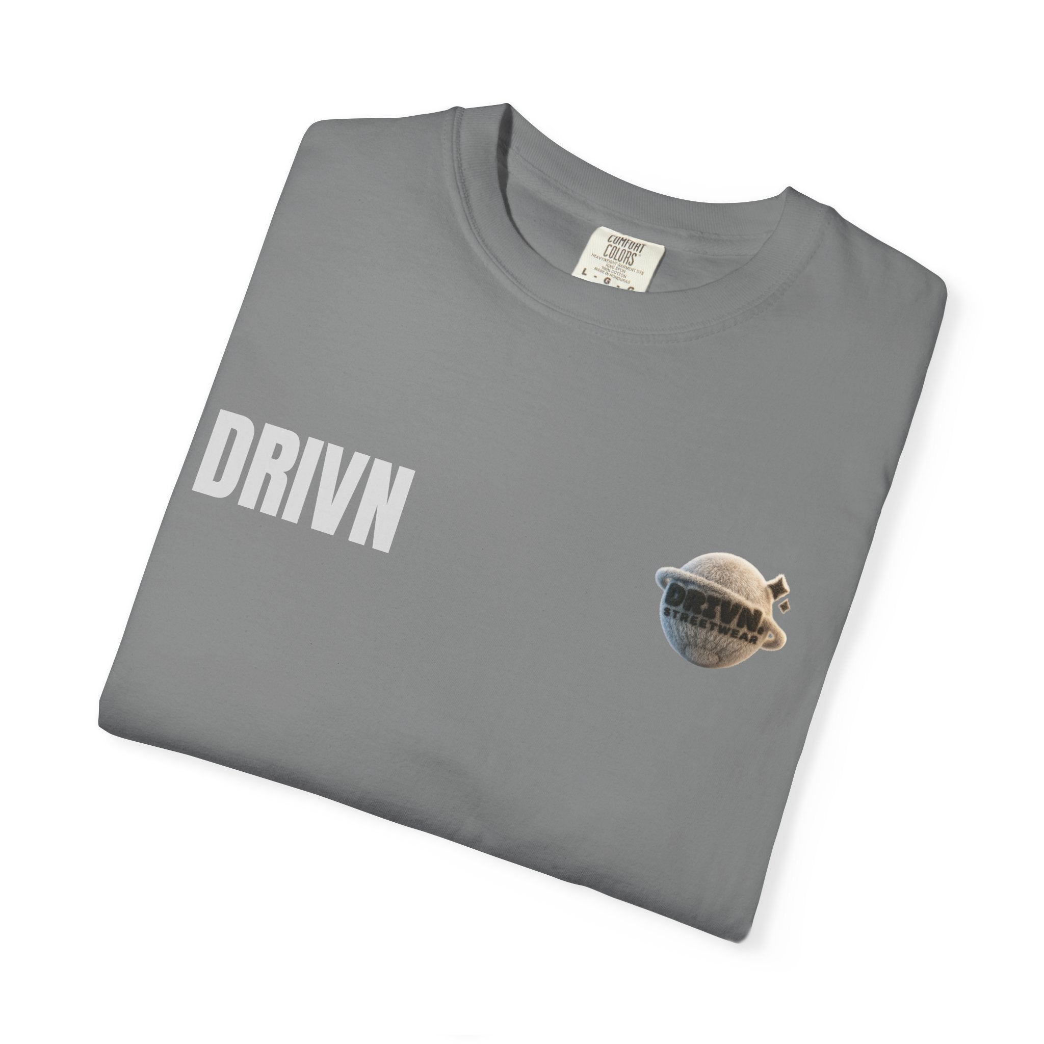 Faith Over Fear T-Shirt — 'DRIVN' Graphic Unisex Garment-Dyed Tee